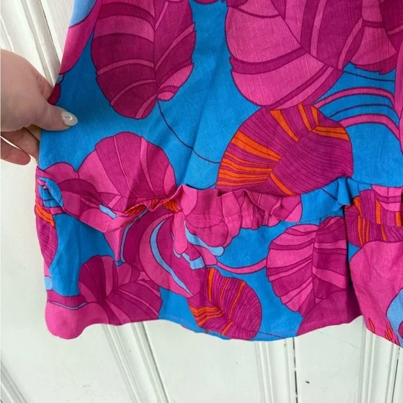 Tuckernuck Pink and Blue Floral Dress - Picture 4 of 9